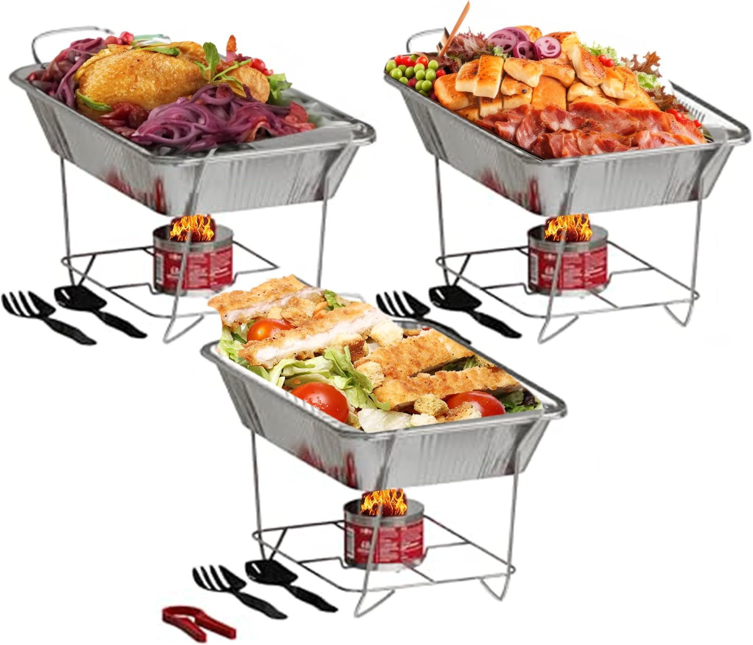 Premium Disposable Chafing Dish Set - Hình 10