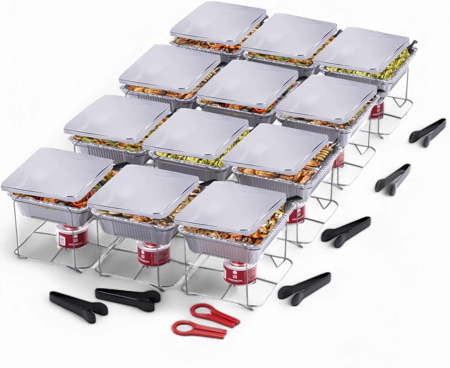 Premium Disposable Chafing Dish Set - Hình 9