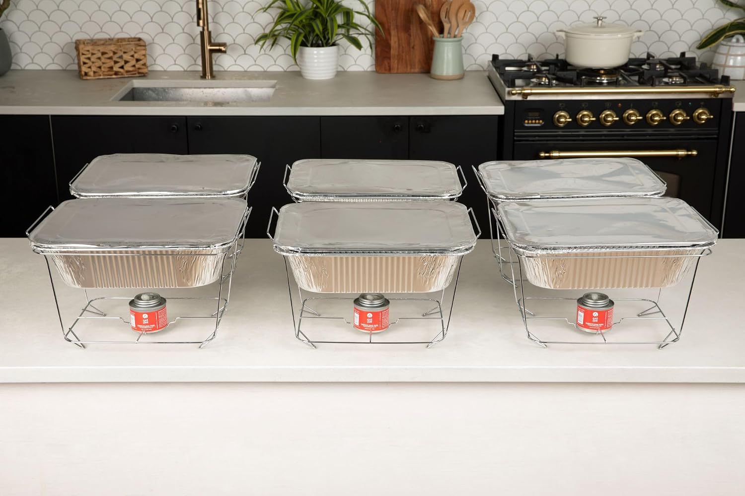 Premium Disposable Chafing Dish Set - Hình 2