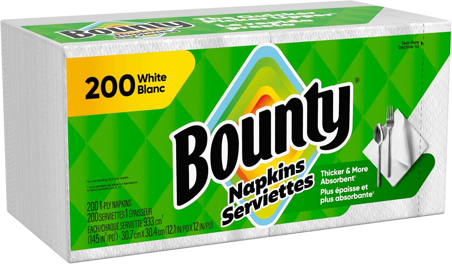 Bounty White Napkins - Hình 9