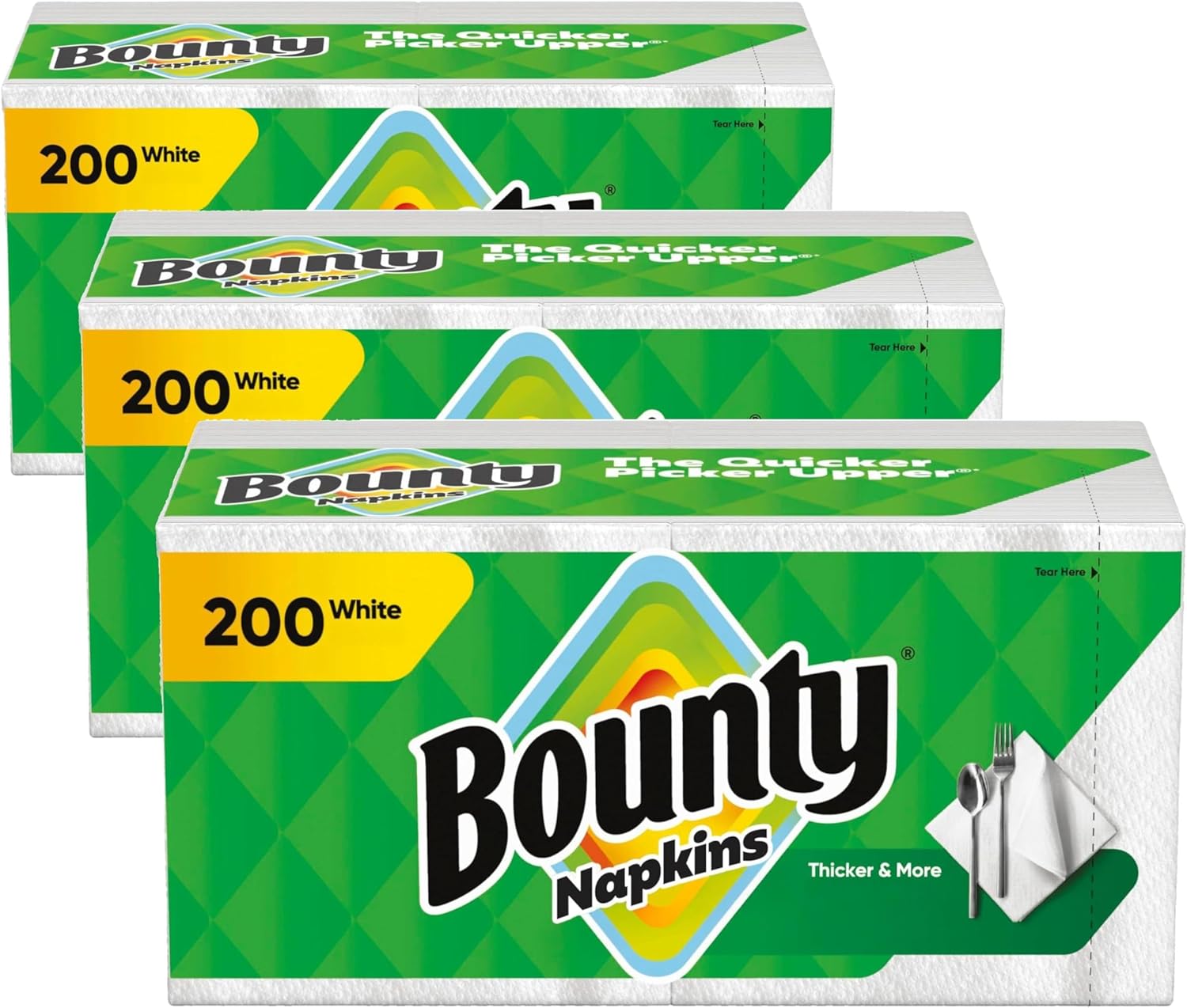 Bounty White Napkins - Hình 14