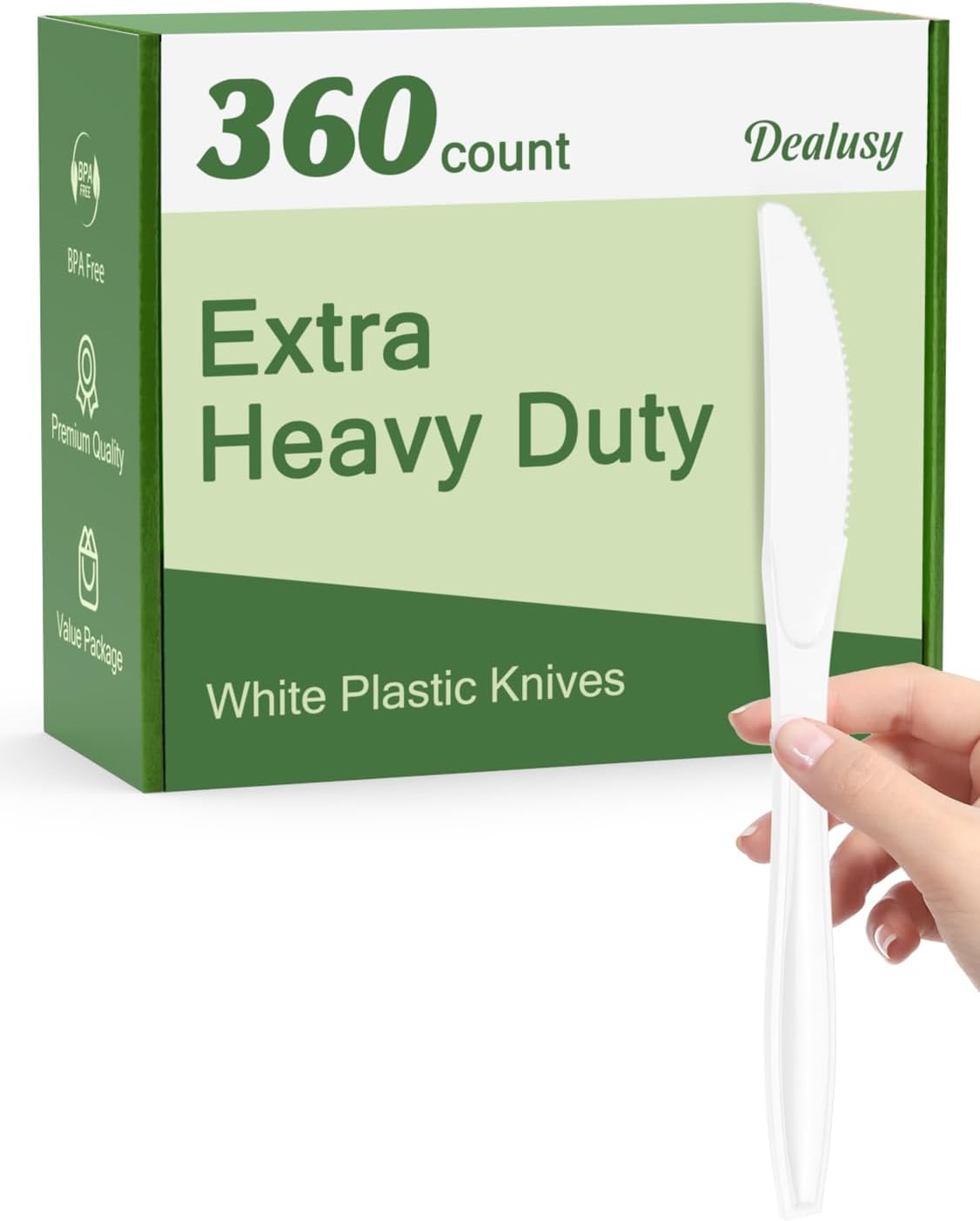 Dealusy Clear Extra Heavy Duty Knives - Hình 8