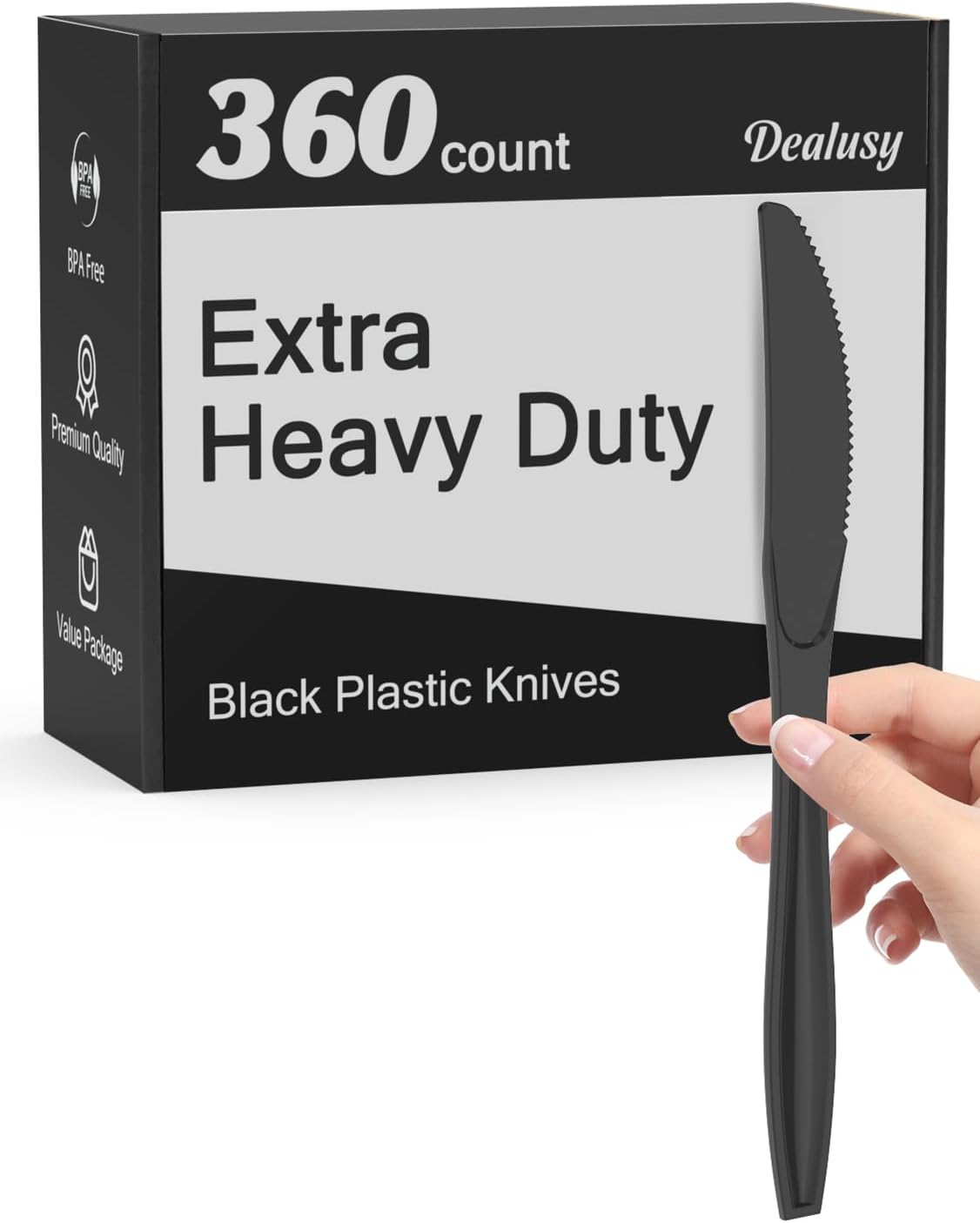 Dealusy Clear Extra Heavy Duty Knives - Hình 9
