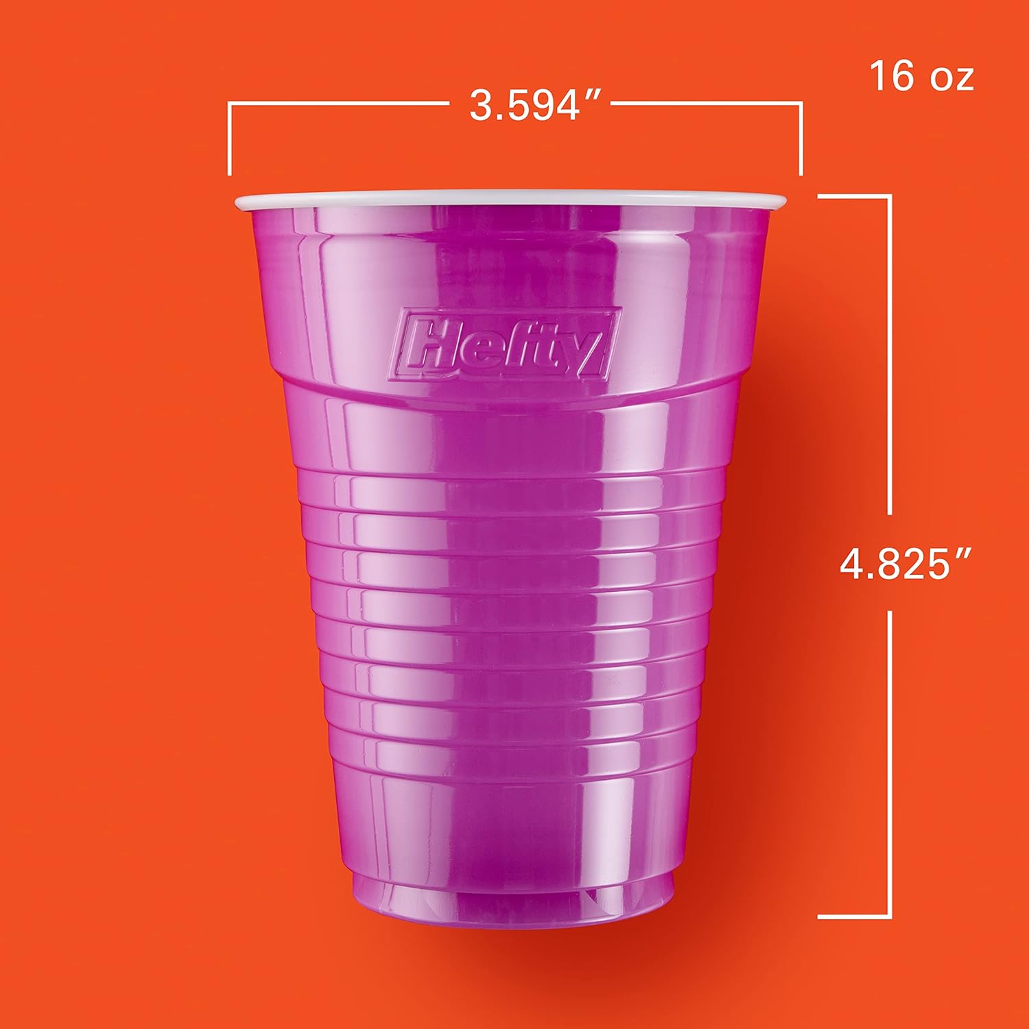 Hefty 16oz Assorted Party Cups - Hình 2