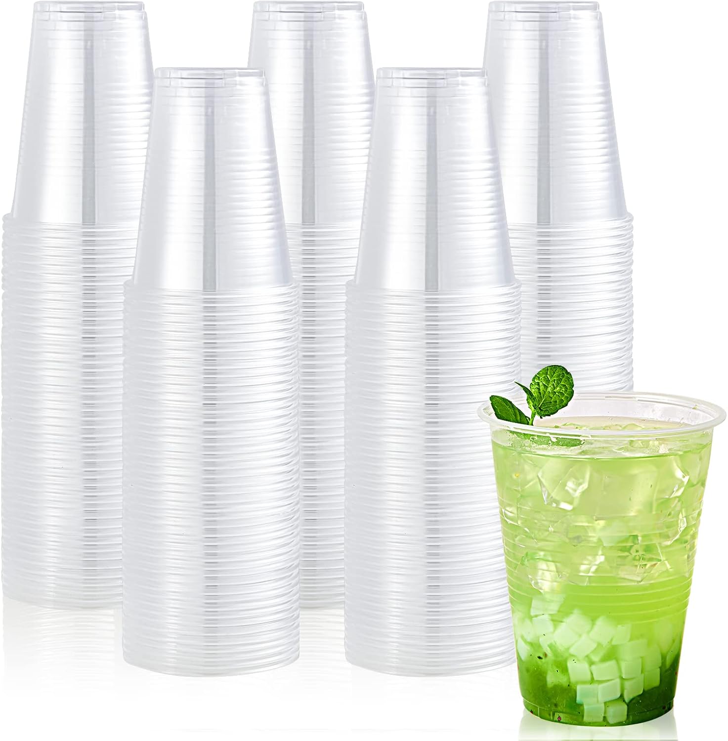 Clear 12oz Disposable Plastic Cups - Hình 9