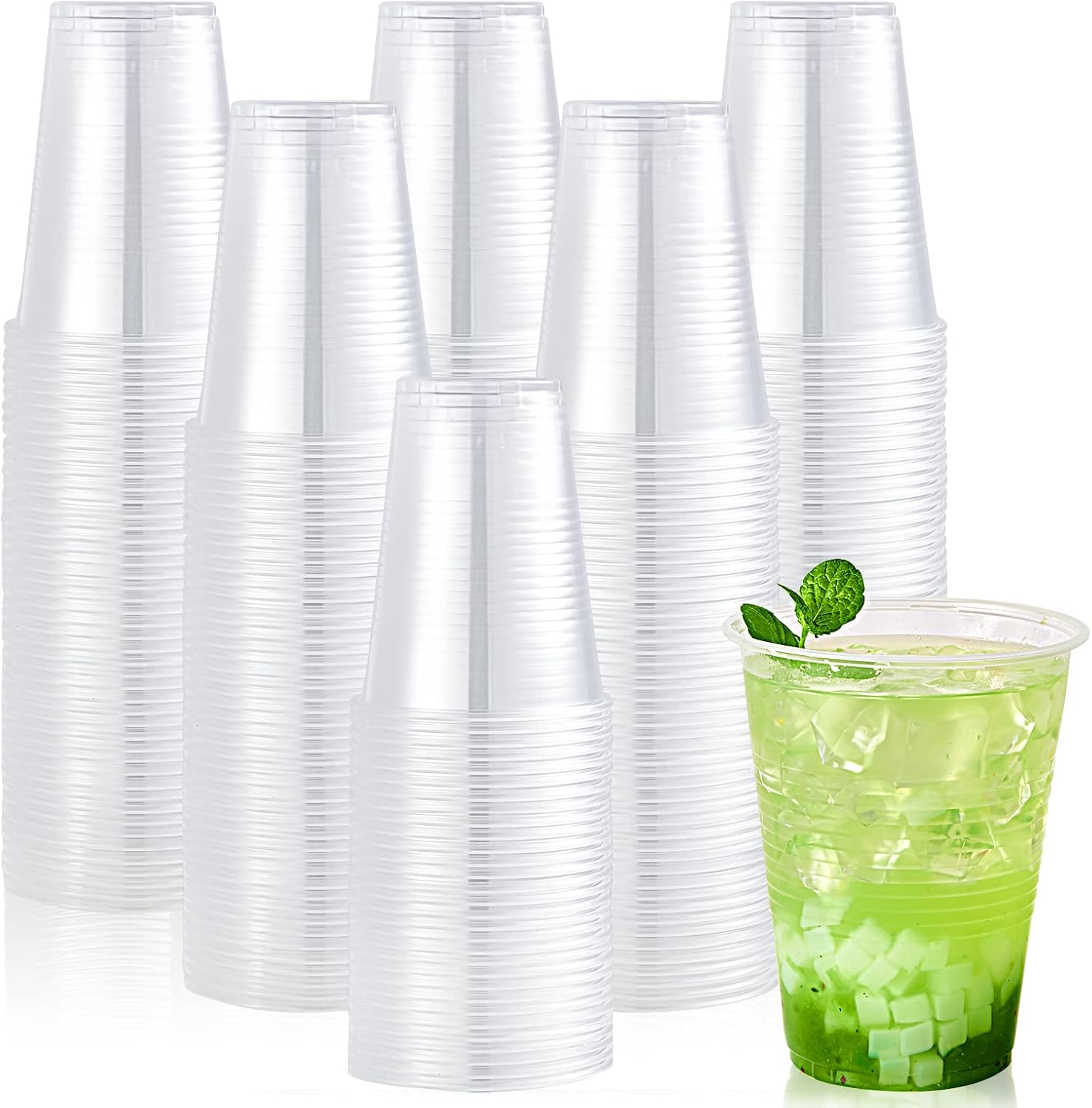 Clear 12oz Disposable Plastic Cups - Hình 8