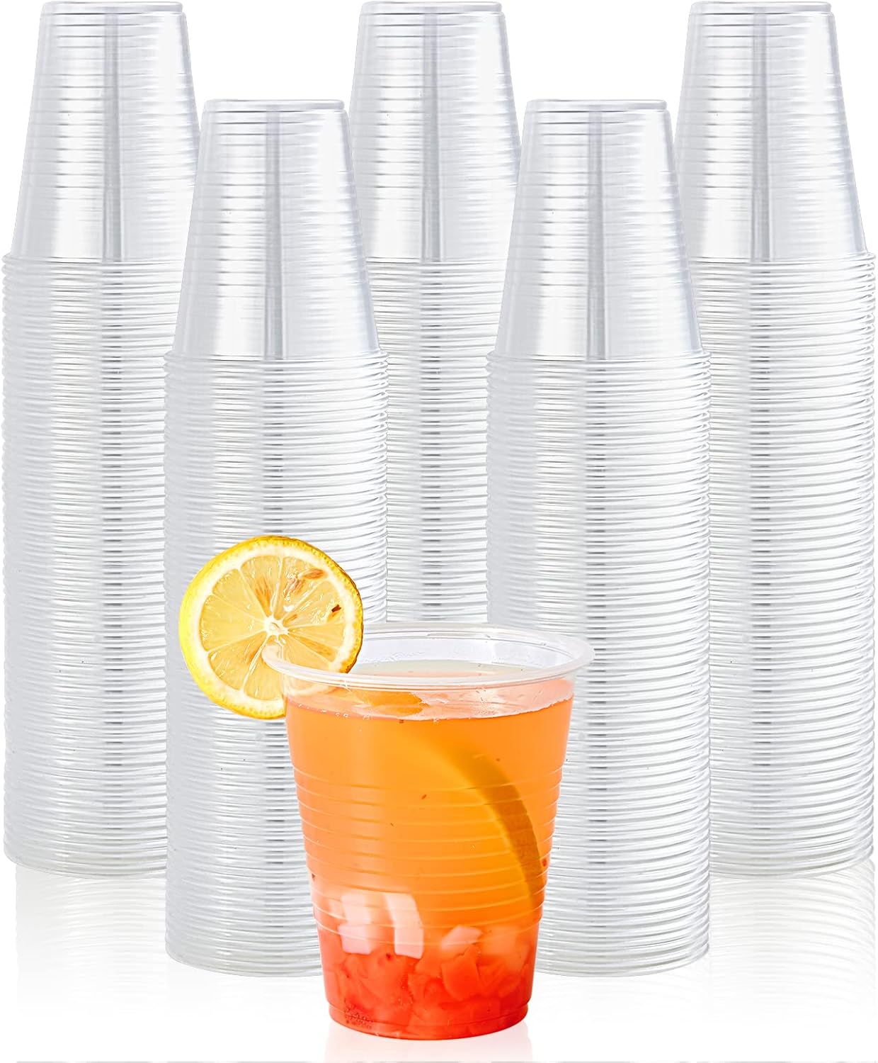 Clear 12oz Disposable Plastic Cups
