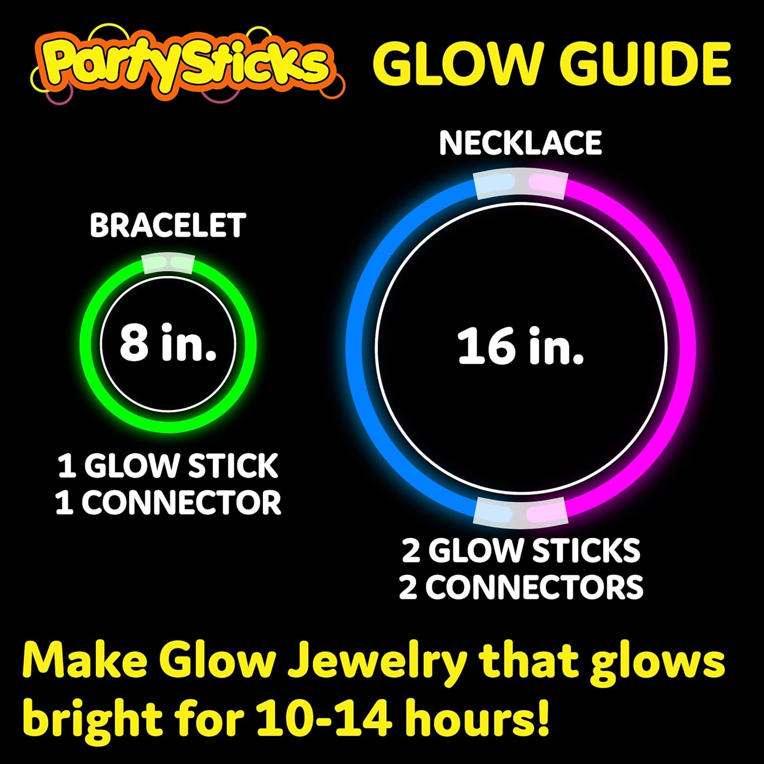 Party Sticks Bulk Glow Favors - Hình 4