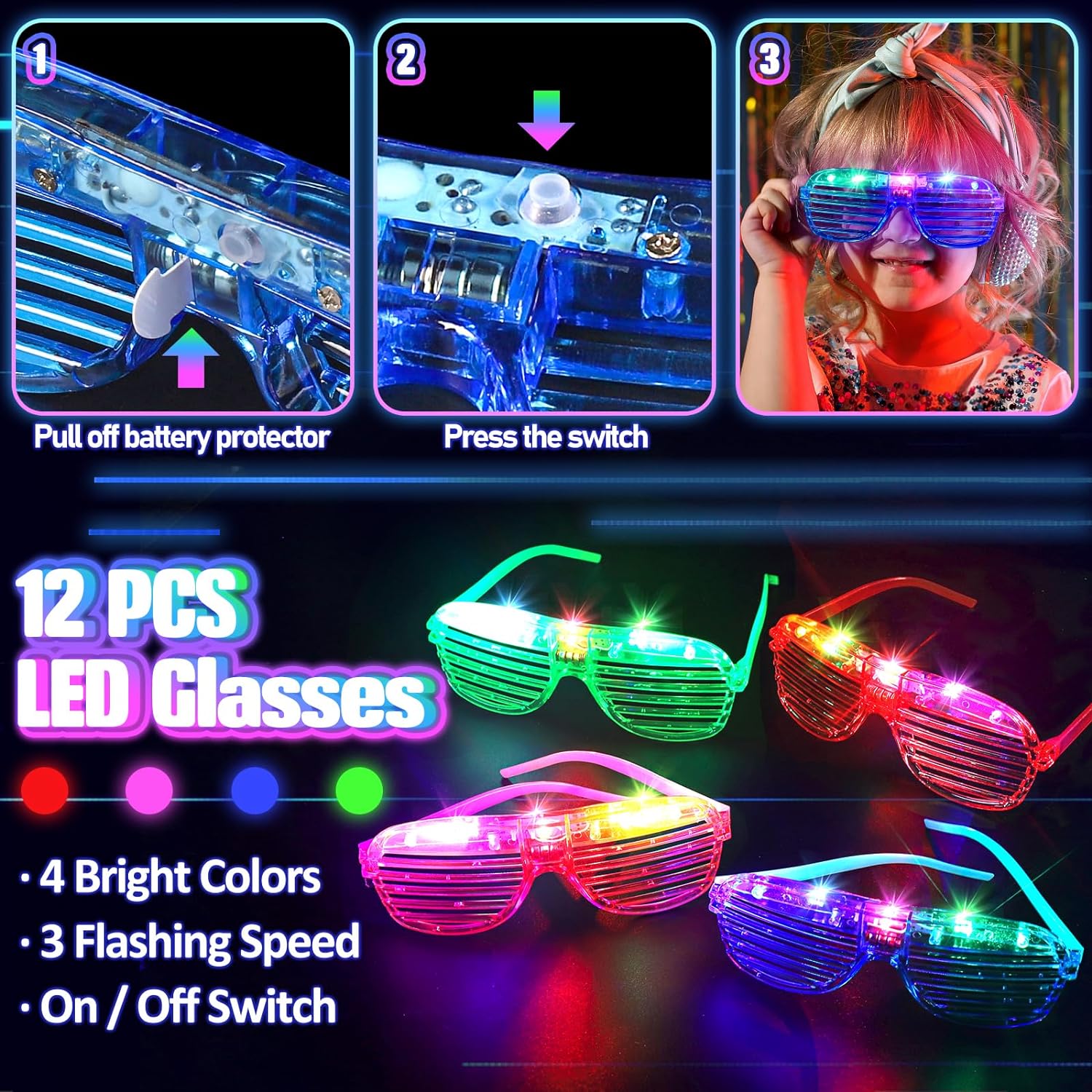 Ultimate Glow Party Favors Set - Hình 4